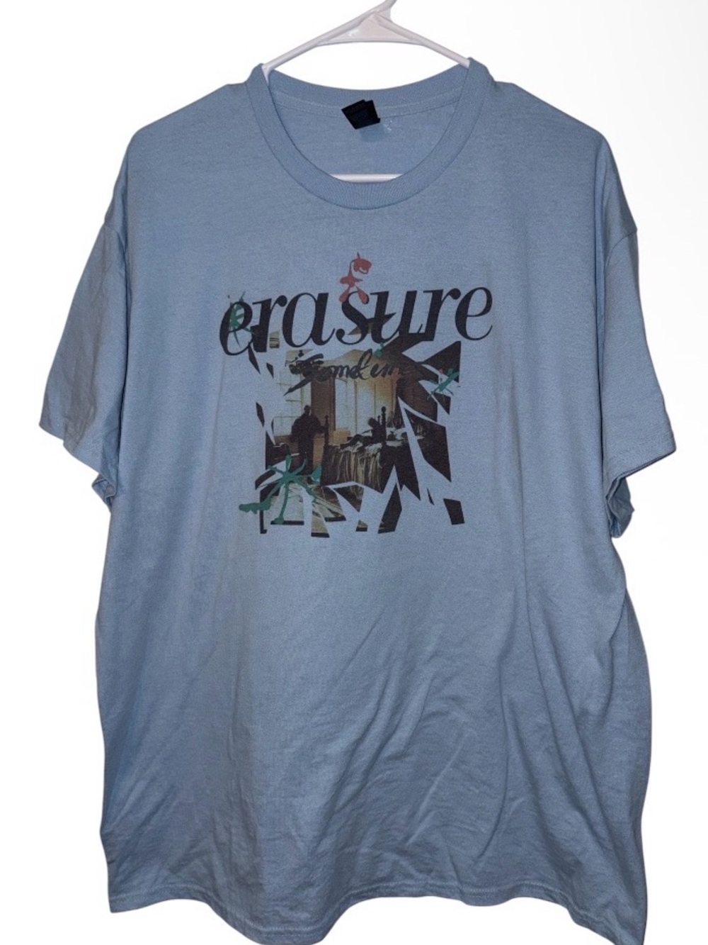 Erasure Band 1986 "Sometimes” Graphic T-Shirt Size XL New Reprint